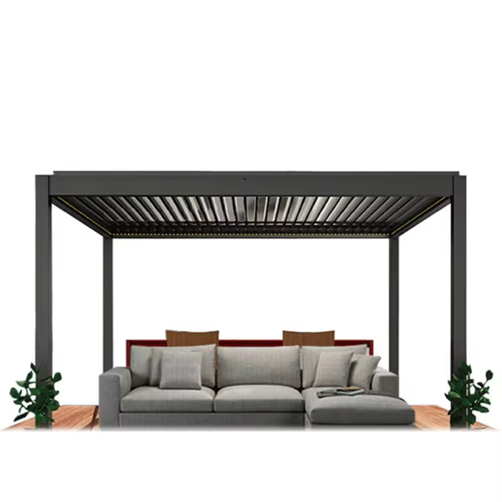 Smart Garden Electric Pergola - OneAlu Smarte Elektrische Pergola, Automatisch Einziehbares