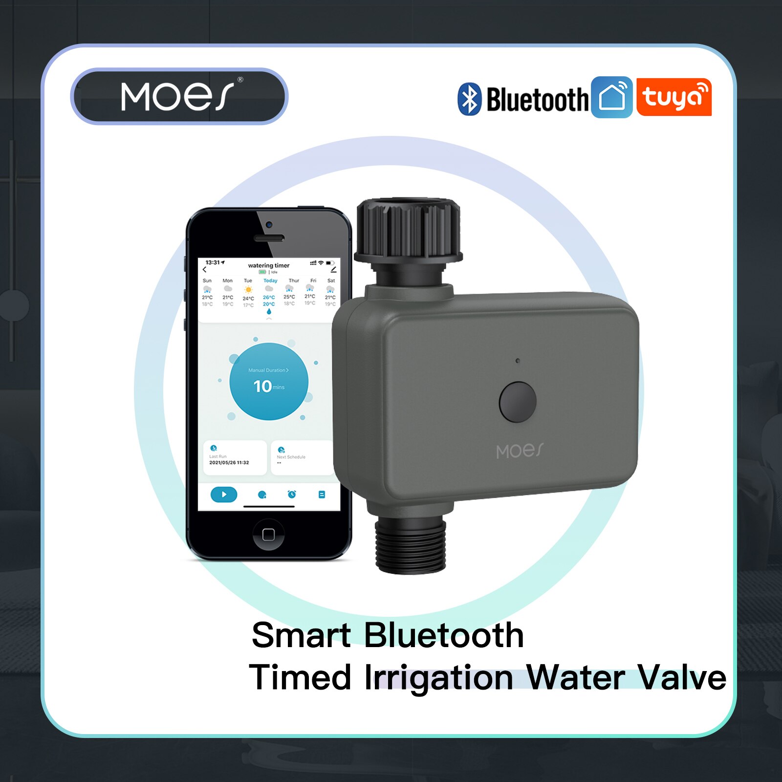 Smart Garden Accessories - Moes smart tuya bluetooth wasser timer