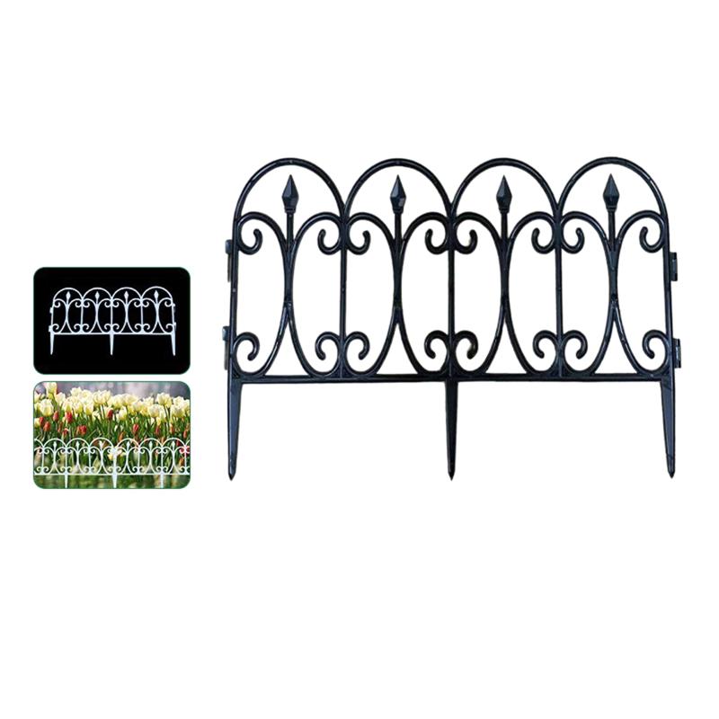 Smart Garden Fence - Rostbeständiger, faltbarer Gartendrahtzaun, dekorative Landschaftsabgrenzung für
