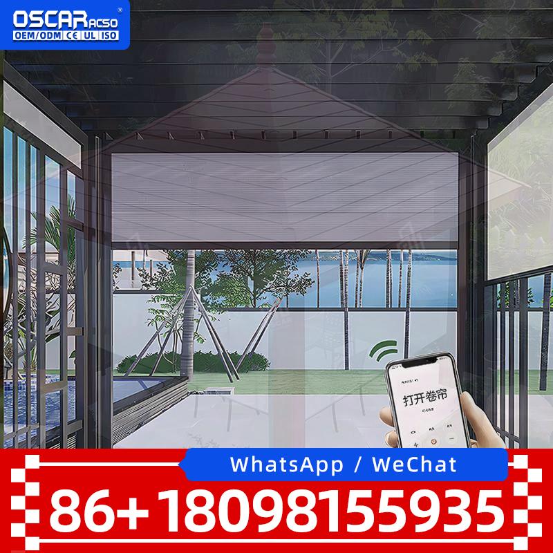 Verstellbare Luxus-Außen-Jalou – Smart Garden Electric Pergola Bewertung und Preis