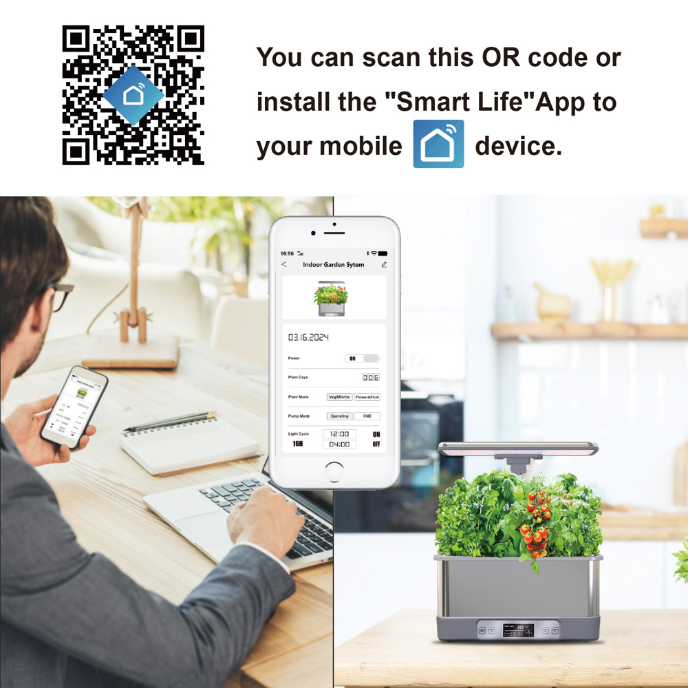 Tuya WiFi Hydoponics-Anbausyst – Smart Garden Nursery Bewertung und Preis