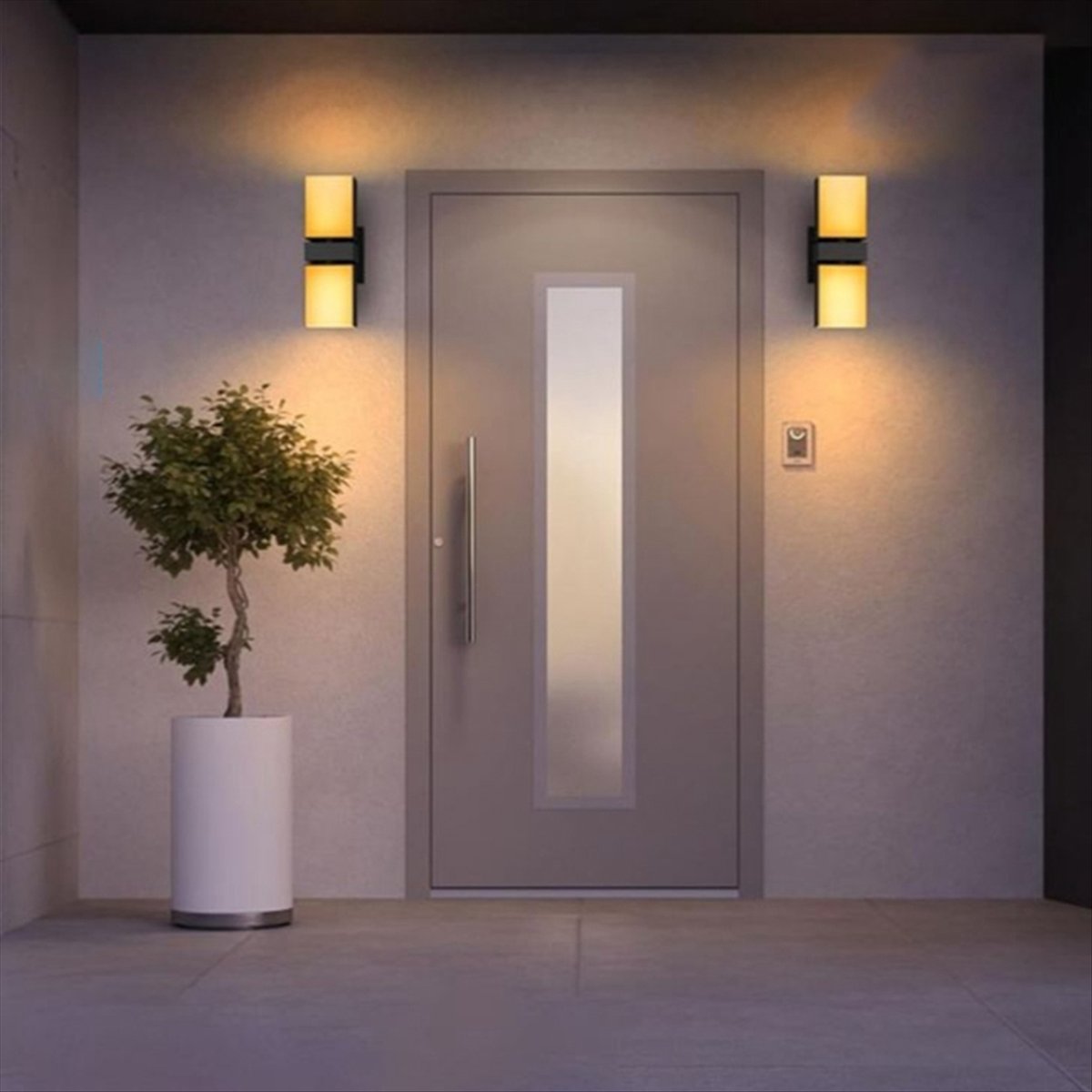 AA19 LED-Wandleuchte mit Doppe – Smart Garden Fence Bewertung und Preis