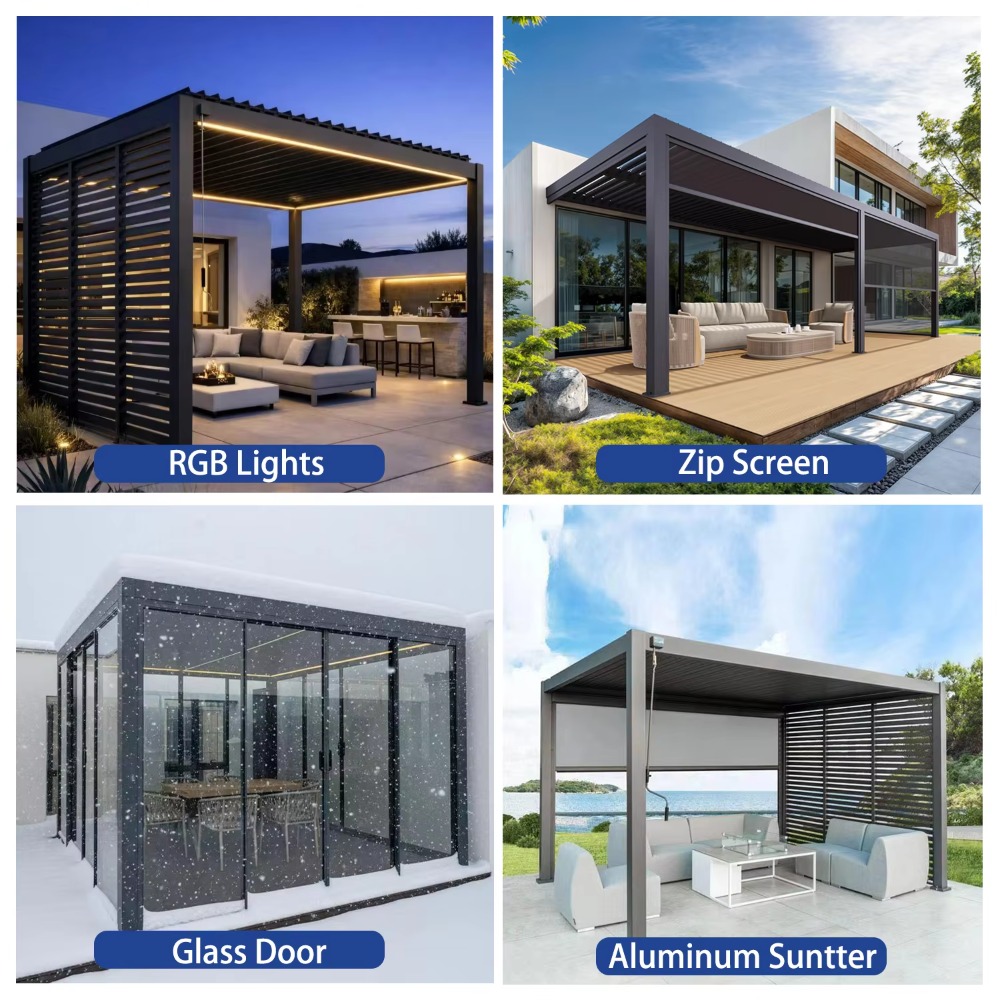 Elektrische Smarte Aluminium-P – Smart Garden Electric Pergola Bewertung und Preis