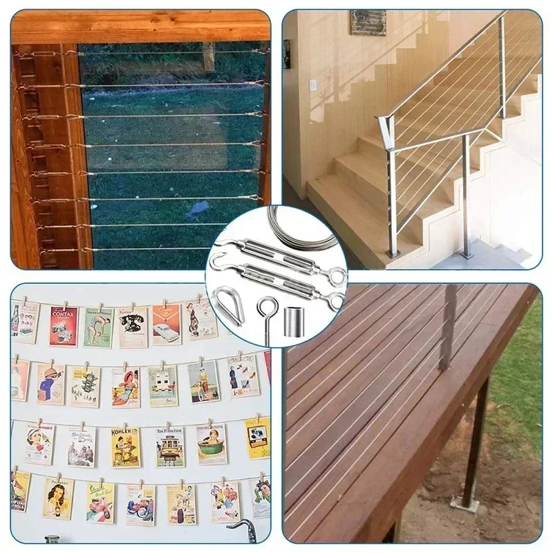 15/30/50 m Edelstahl-Kabelseil – Smart Garden Fence Bewertung und Preis