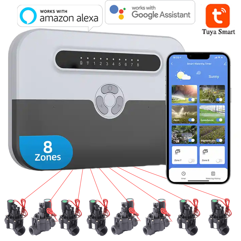 8-Stationen WLAN Smart Sprinkl – Smart Garden Nursery Bewertung und Preis