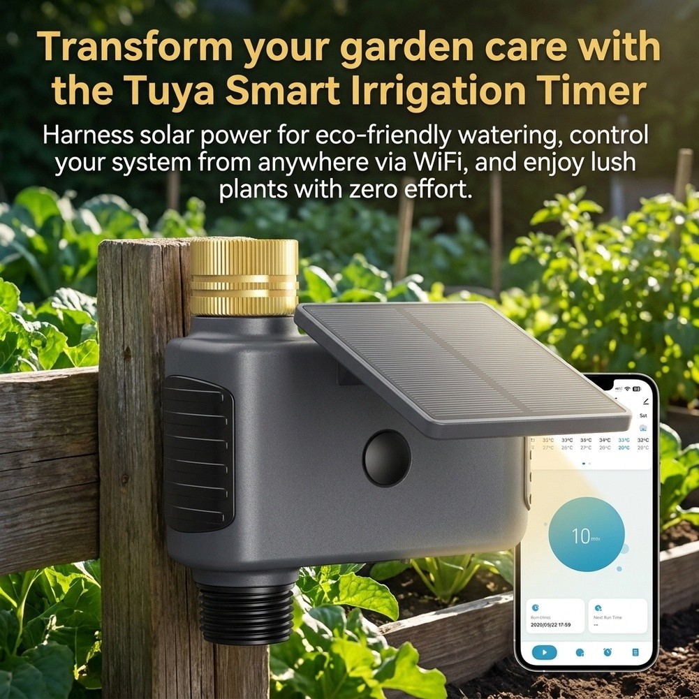 Intelligenter WLAN-Solar-Bewäs – Smart Garden Valve Bewertung und Preis