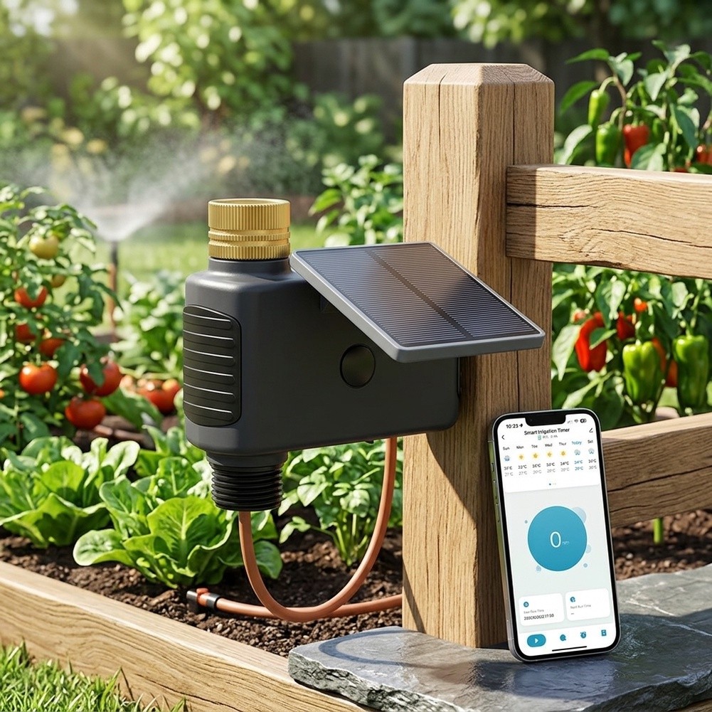 Intelligenter WLAN-Solar-Bewäs – Smart Garden Valve Bewertung und Preis