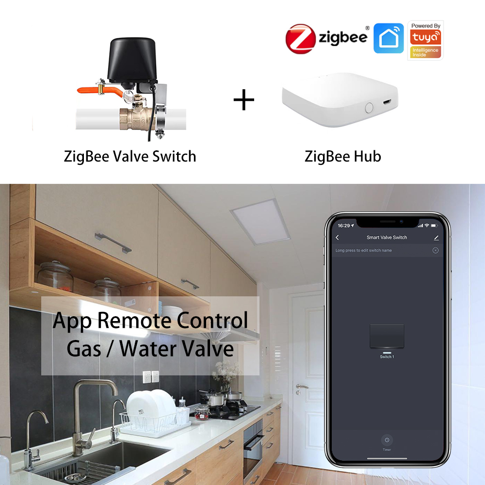ZigBee Wasser/Gas Ventil Fernb – Smart Garden Valve Bewertung und Preis