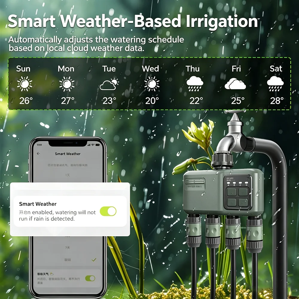 WLAN RF433 Smart Garten-Sprink – Smart Garden Accessories Bewertung und Preis