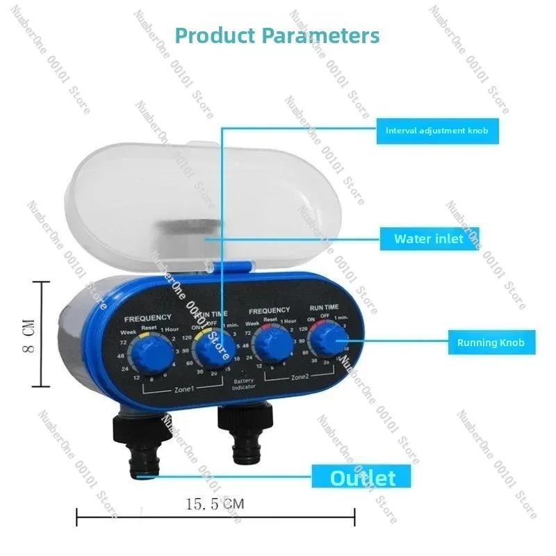 Zweikanaliger Intelligenter Be – Smart Garden Valve Bewertung und Preis